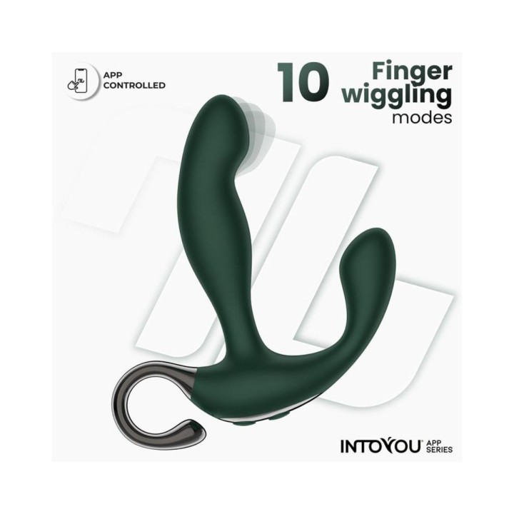 GREENY MASAJEADOR PROSTÁTICO CON FINGER WIGGLING Y APP