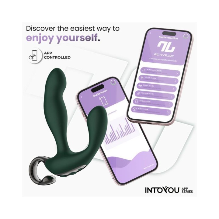 GREENY MASAJEADOR PROSTÁTICO CON FINGER WIGGLING Y APP