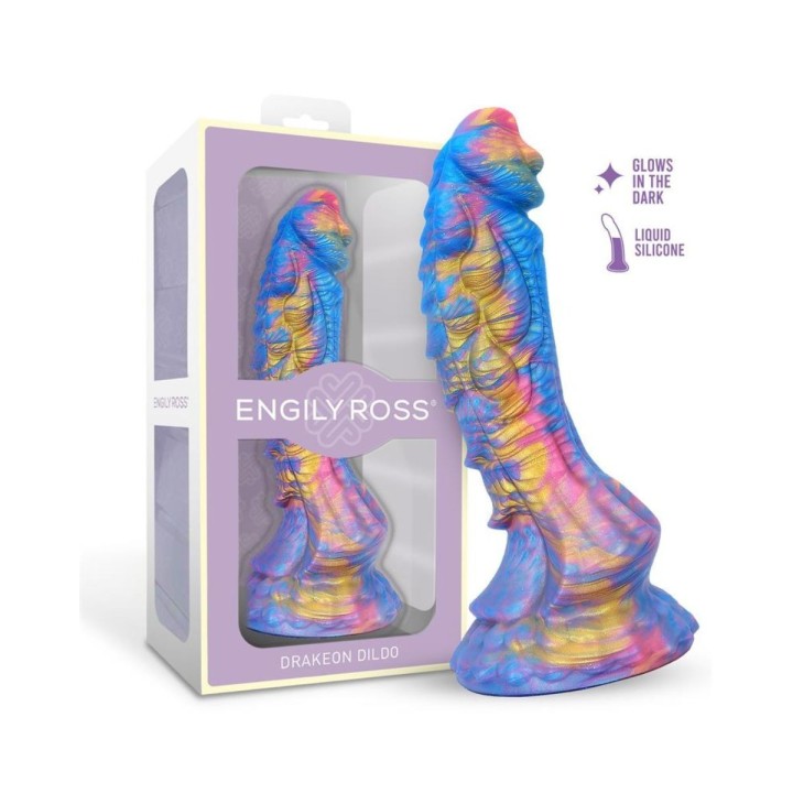 DILDOX BY ENGILY ROSS Drakeon Dildo Dragón Silicona Líquida 18 cm