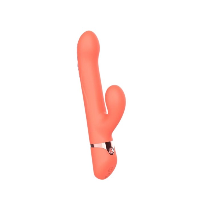 INTOYOU APP SERIES MINDY VIBRADOR CON ANILLO DE BOLAS UP AND DOWN, FINGER Y PULSACIÓN APP