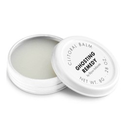 Envase del Bálsamo especial clítoris proporciona calor y se intensifica con el uso de los dedos