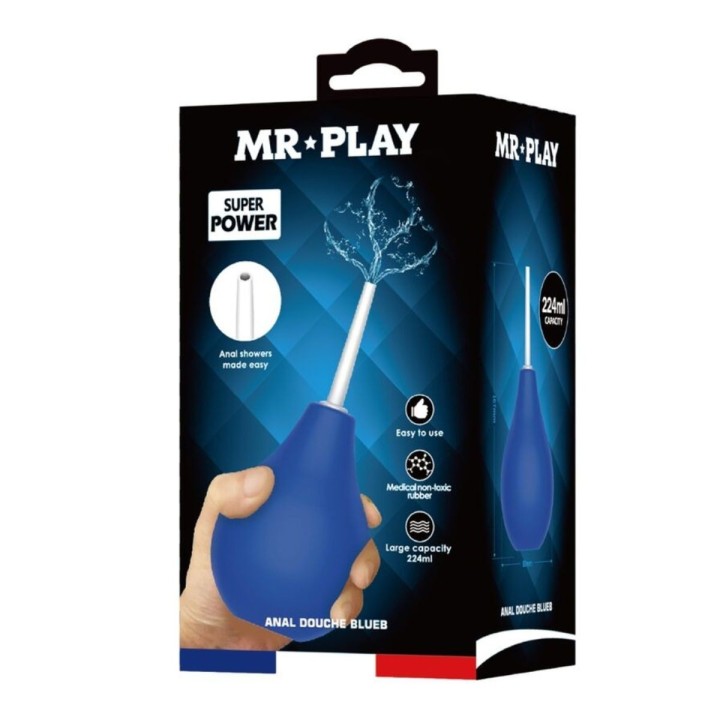 MR PLAY - DUCHA ANAL BLUEB SUPER POWER AZUL