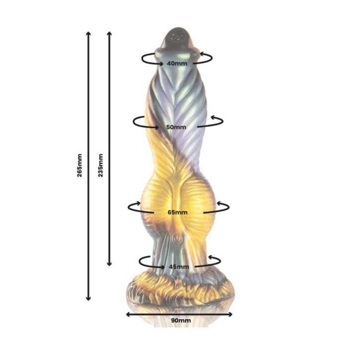 EPIC - PHOENIX DILDO EL RESURGIR DEL PLACER RECARGABLE CONTROL REMOTO