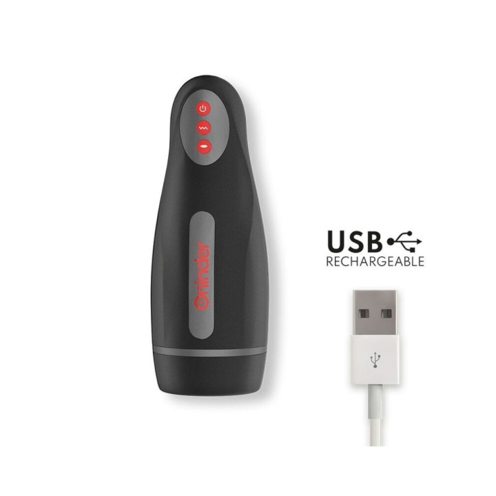 ONINDER - SEOUL MASTURBADOR MASCULINO DE COMPRESION Y VIBRACIÓN - APP GRATUITA ONINDER - SEOUL COMPRESSION AND VIBRATION MASTURB