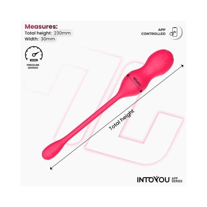 KIRA ENTRENADOR DE SUELO PÉLVICO CON SENSOR DE PRESIÓN Y APP