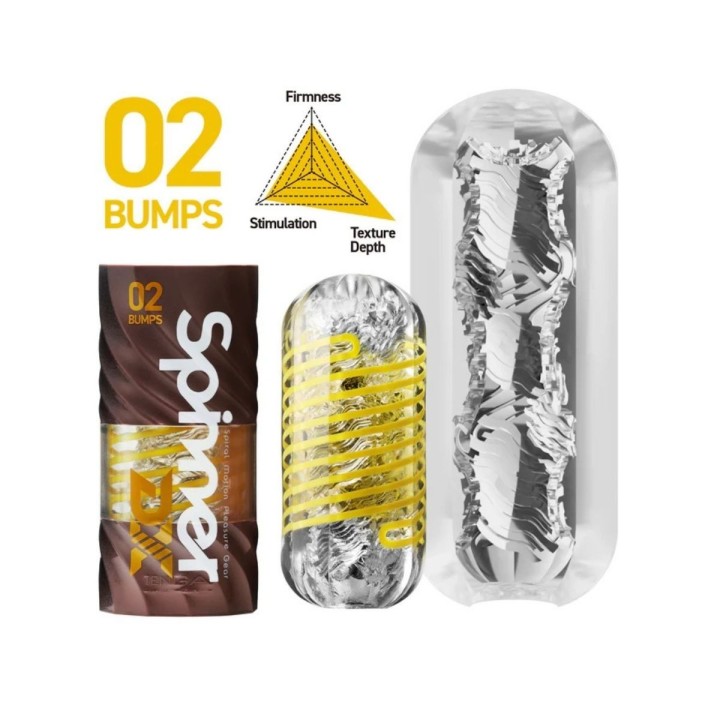 Tenga — Spinner DX 02 Brumps — Marrón