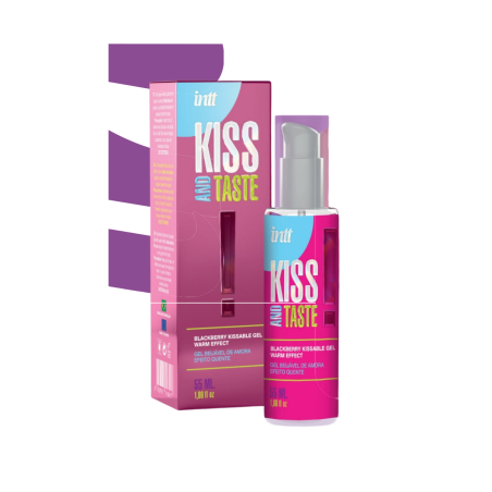 KISS  AND  TASTE  KISSABLE GEL WITH WARM EFFECT  ¡BESA Y SABOREA! GEL BESABLE CON EFECTO CÁLIDO
