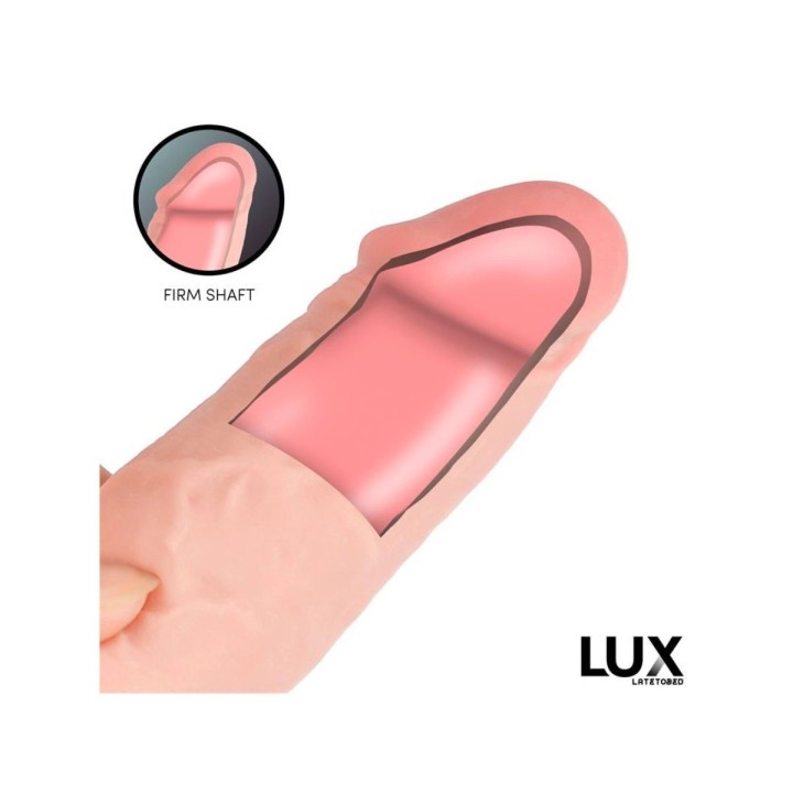 LUX Klaus Dildo Triple Densidad con Testículos 9.4"