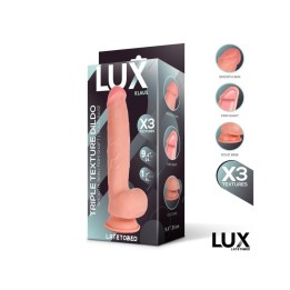 LUX Klaus Dildo Triple Densidad con Testículos 9.4"