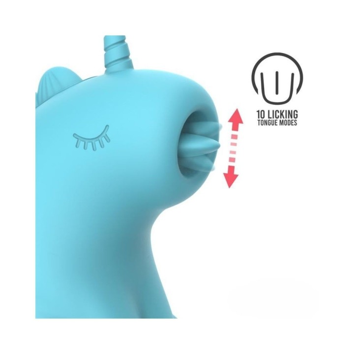 ENGILY ROSS Snowflake Estimulador con Lengua Licking - Lameteo