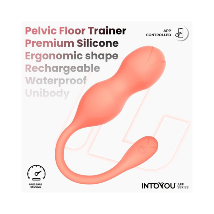 KIRA ENTRENADOR DE SUELO PÉLVICO CON SENSOR DE PRESIÓN Y APP