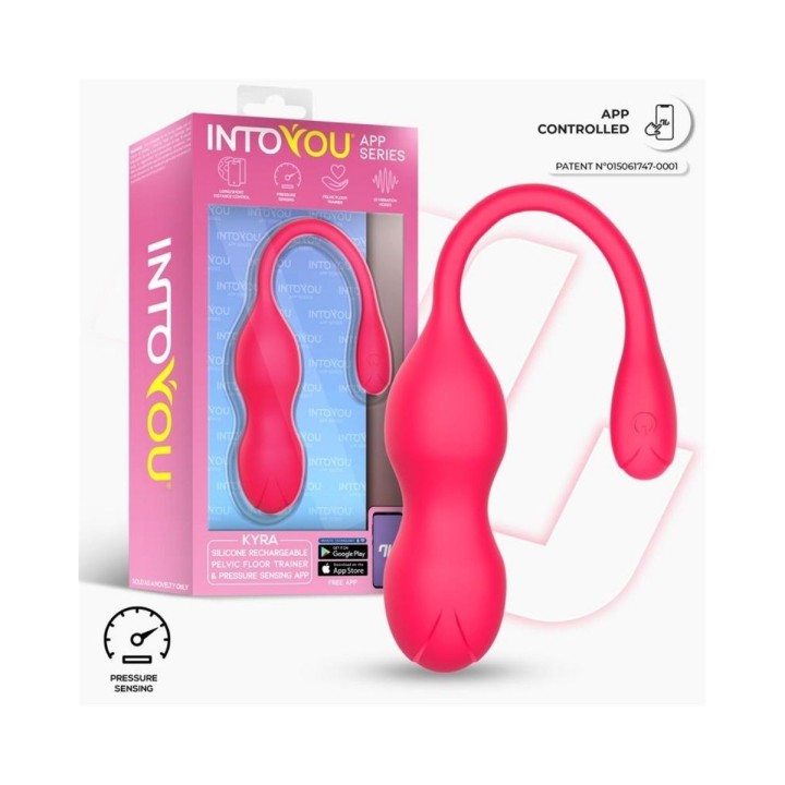 KIRA ENTRENADOR DE SUELO PÉLVICO CON SENSOR DE PRESIÓN Y APP