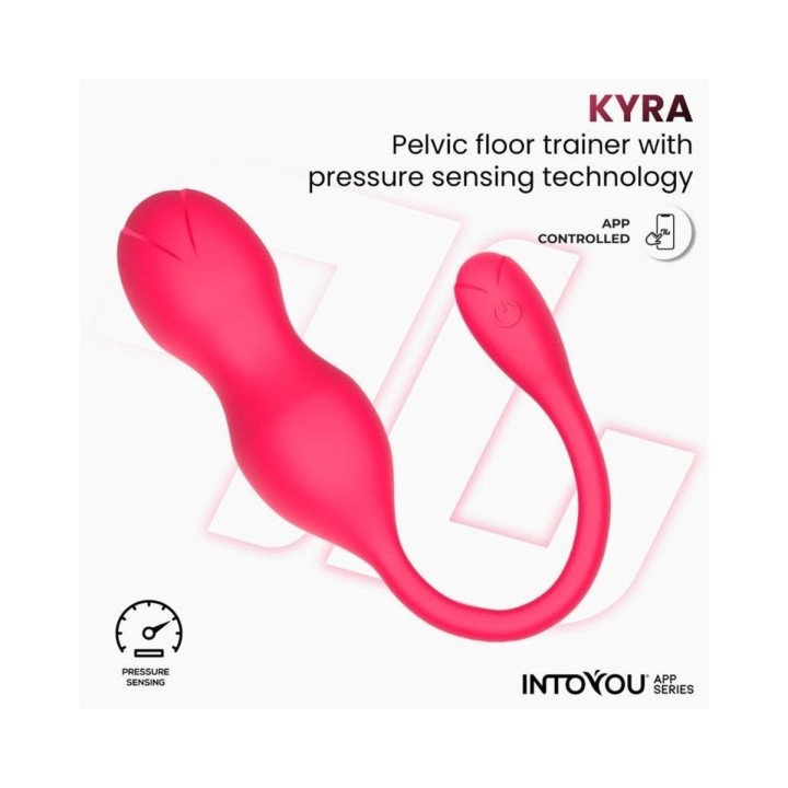 KIRA ENTRENADOR DE SUELO PÉLVICO CON SENSOR DE PRESIÓN Y APP