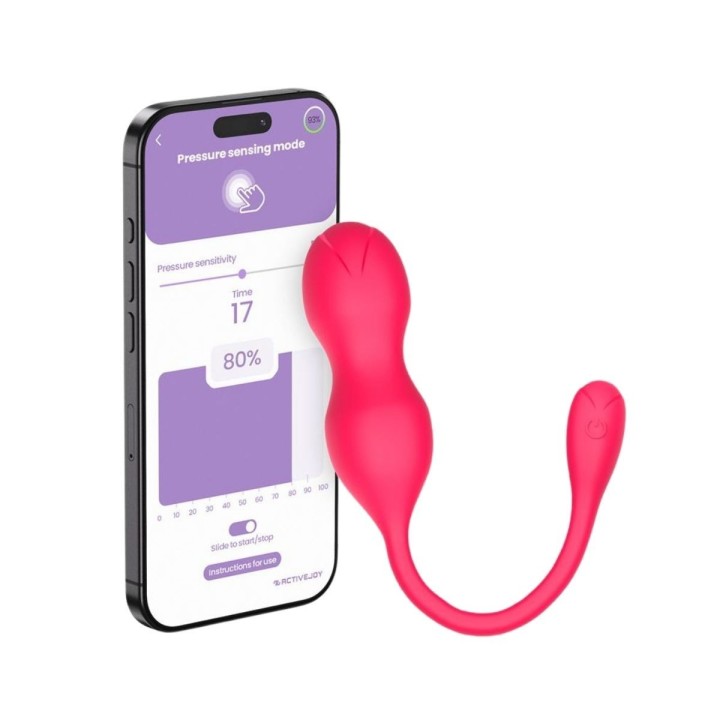 KIRA ENTRENADOR DE SUELO PÉLVICO CON SENSOR DE PRESIÓN Y APP