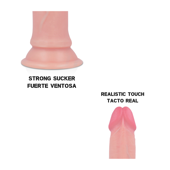 ROCKARMY - AVENGER DILDO REALÍSTICO LIQUID SILICONE 19 CM -O- 3.98 CM