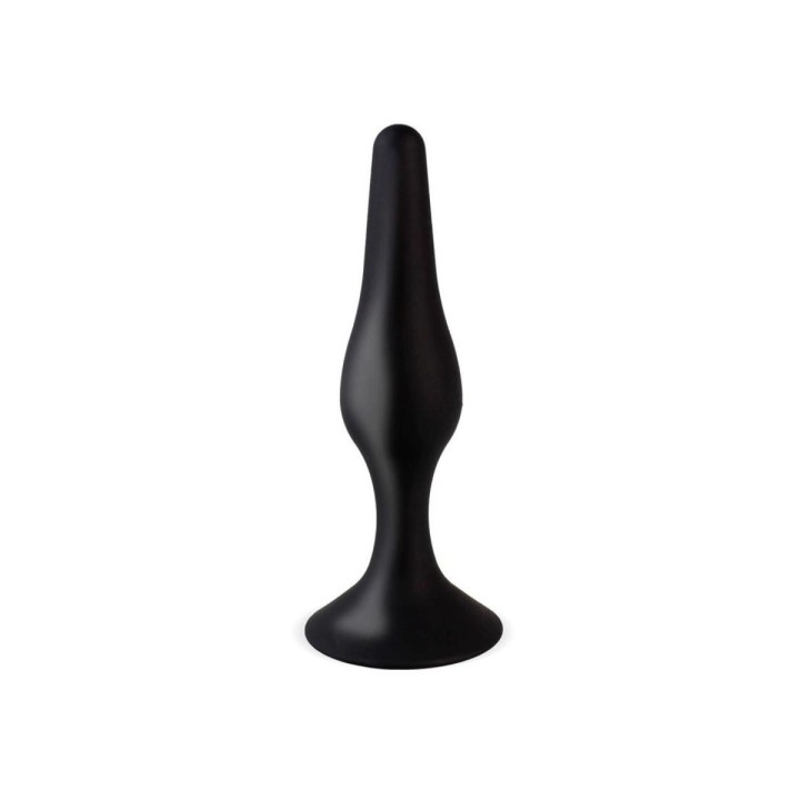 TARDENOCHE Trophy Plug Anal 15 cm Silicona Negro