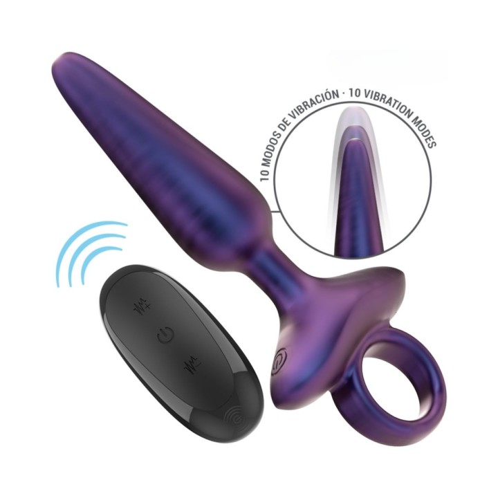 INTENSE - MARLON PLUG ANAL VIBRADOR MODELO 4 CONTROL REMOTO