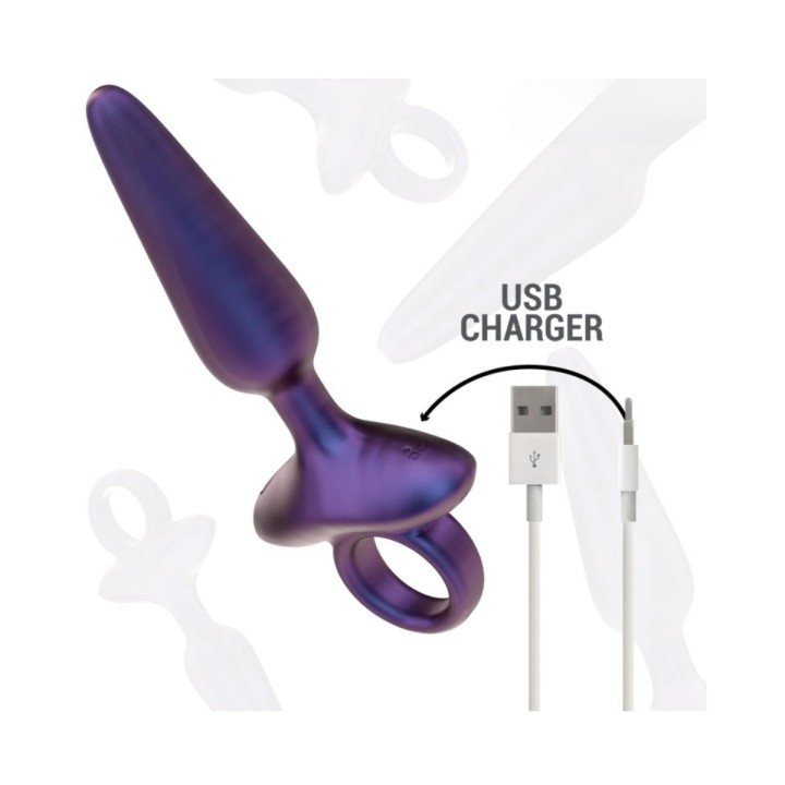 INTENSE - MARLON PLUG ANAL VIBRADOR MODELO 4 CONTROL REMOTO