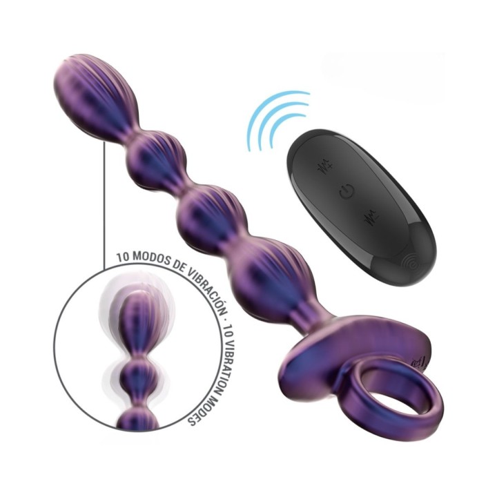 INTENSE - JACKIE PLUG ANAL VIBRADOR MODELO 1 CONTROL REMOTO