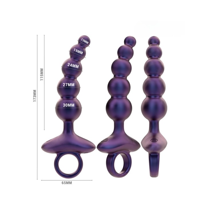 INTENSE - TITO PLUG ANAL VIBRADOR MODELO 3 CONTROL REMOTO