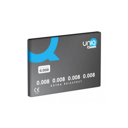 UNIQ PRESERVATIVOS CLASSIC EXTRA FINOS SIN LATEX 3 UNIDADES