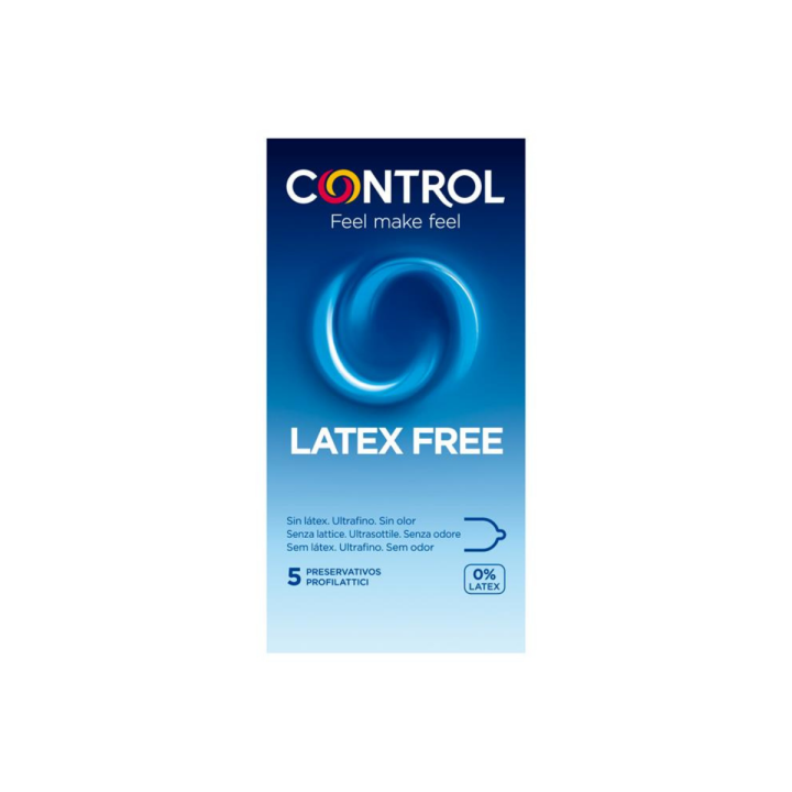 PRESERVATIVOS CONTROL SIN LATEX 5 UNIDADES