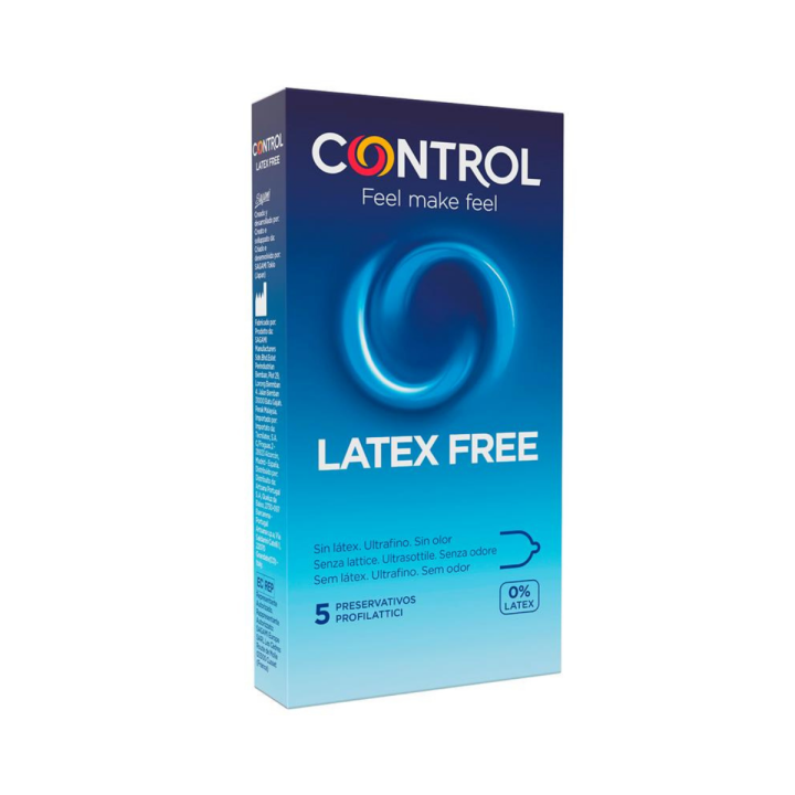 PRESERVATIVOS CONTROL SIN LATEX 5 UNIDADES