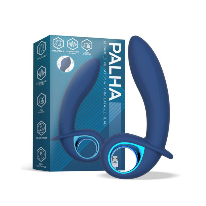 VIBRADOR ALPHA ADVANCED CON FUNCIÓN INFLADO Y VIBRACIÓN