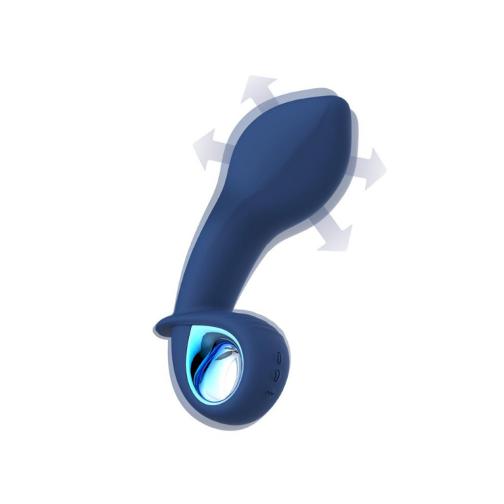 VIBRADOR ALPHA ADVANCED CON FUNCIÓN INFLADO Y VIBRACIÓN