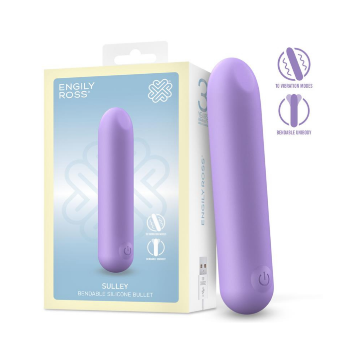 SULLEY BALA VIBRADORA SILICONA LÍQUIDA UNIBODY FLEXIBLE