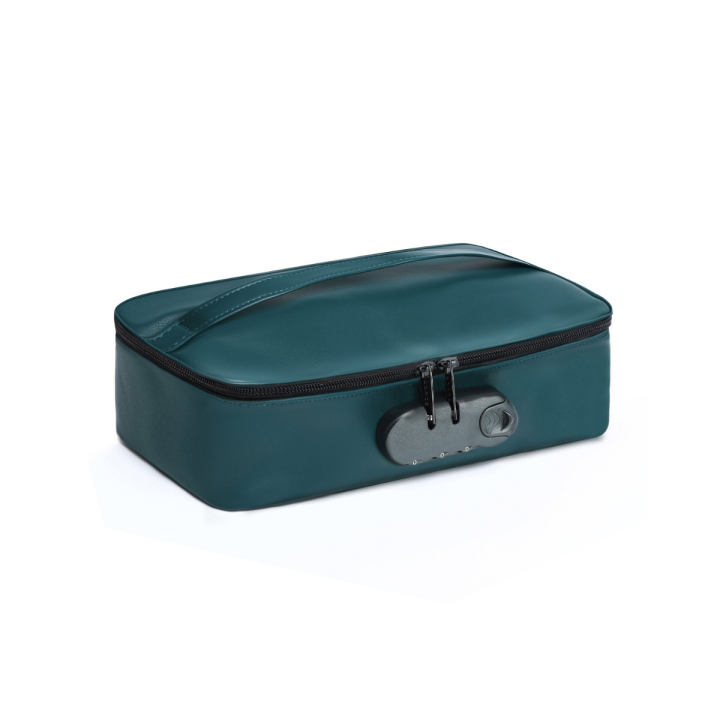 NECESER PARA JUGUETES DISCREET BOX - ORO - VERDE - NEGRO