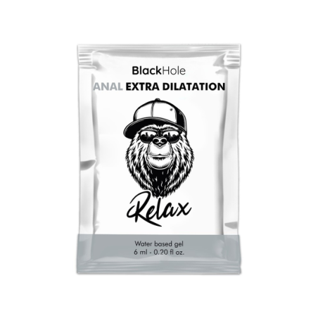 BlackHole — Monodosis lubricante base agua dilatación anal — 6 ml.