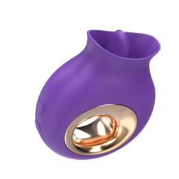 INTENSE - TULI ESTIMULADOR CLÍTORIS 9 VIBRACIONES & 9 OSCILACIONES MORADO