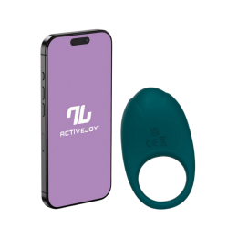 INTOYOU APP SERIES Ringo Anillo Vibrador con APP Unibody Verde