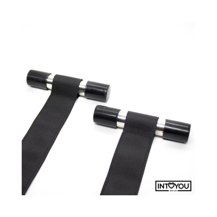 INTOYOU BDSM LINE Columpio de Puerta con Soporte de Manos, Piernas y Asiento