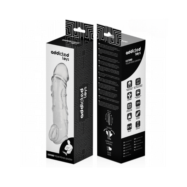 Packaging oficial Addicted Toys Extensor 27 cm