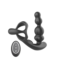 INTOYOU Klark Plug Anal Oscilante con Vibración y Mando a Distancia